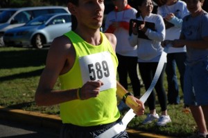 Fitz Winning the Bertucci's 5k