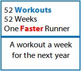 52 Workouts, 52 Weeks, One Faster Runner