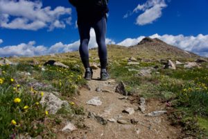 Hills and trail running