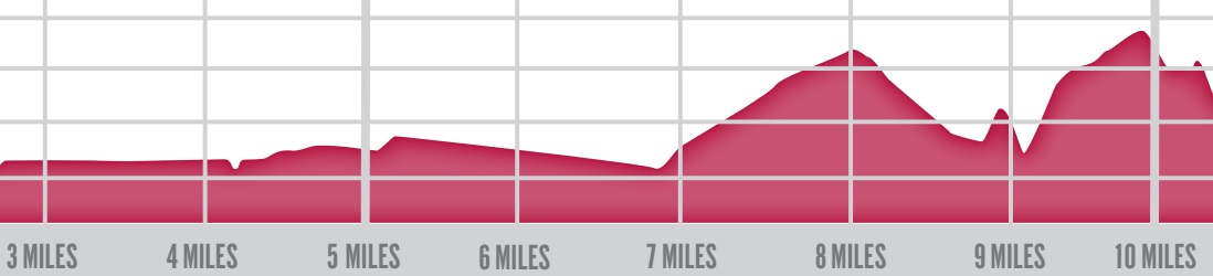 Philadelphia Marathon Elevation Chart