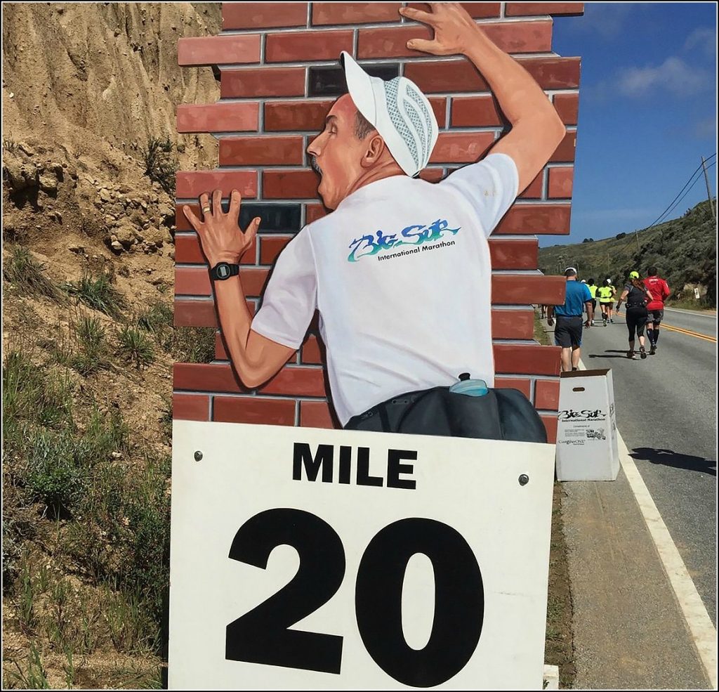 marathon wall