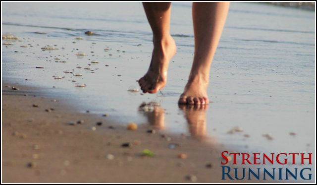 barefoot running