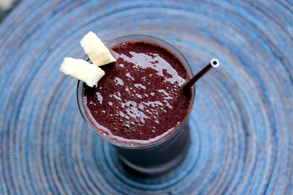 chocolate cherry espresso smoothie