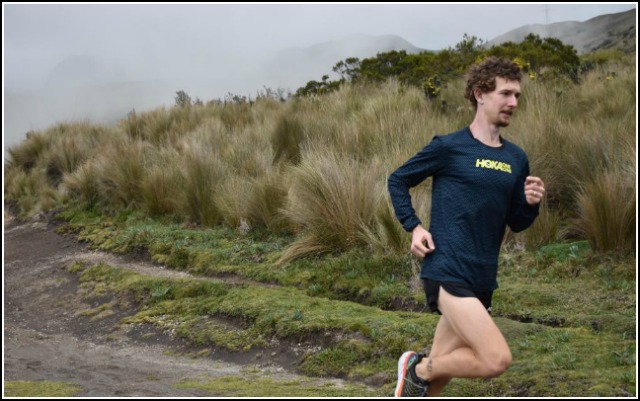 Tyler Andrews 50k world record training