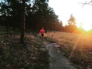 Anya Mullen running