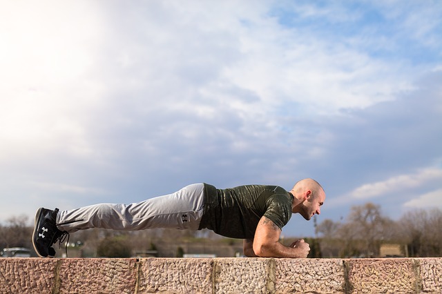 plank core exercise