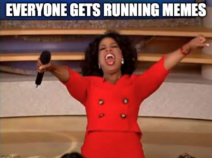 running memes