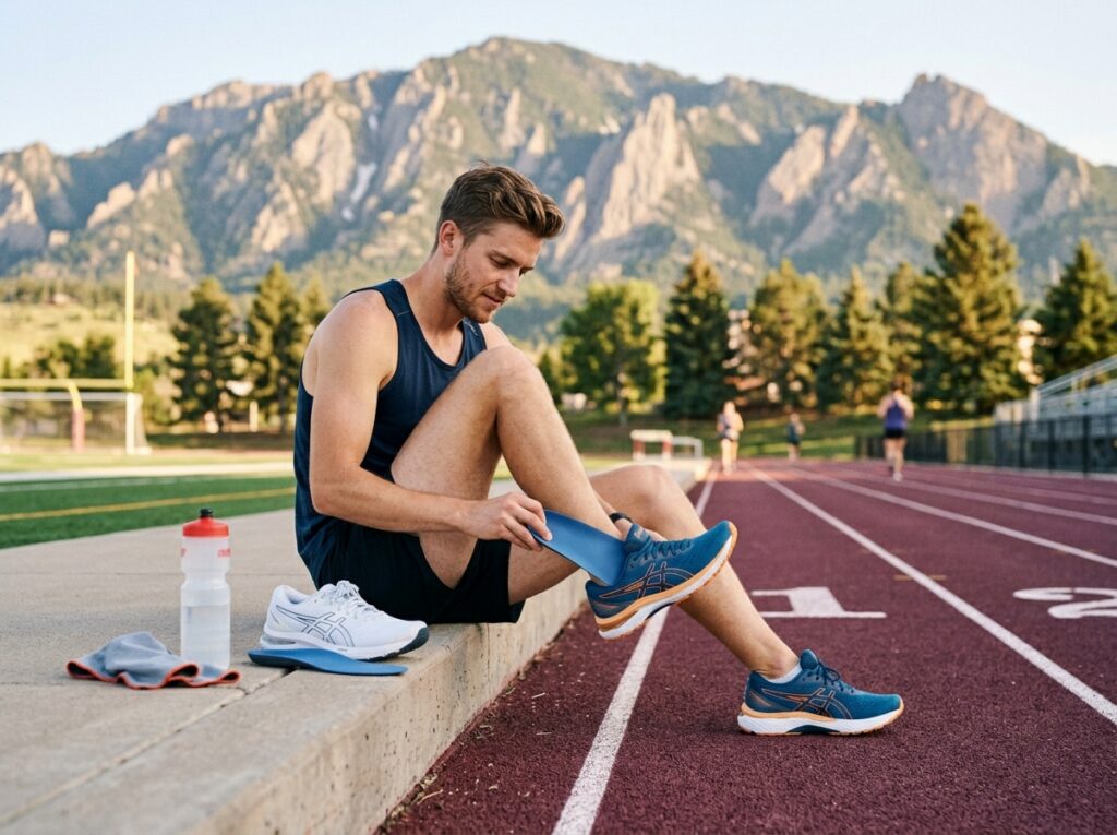 Runner Using Insoles